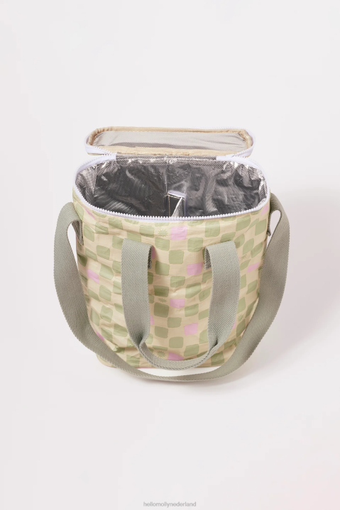 Sunnylife drinks koeltas dambord crème salie Hello Molly T6BF10139 accessoires