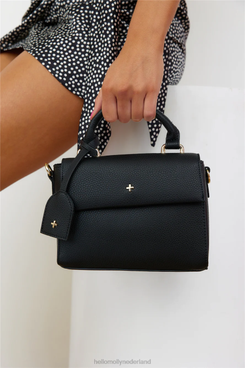 peta en jain hadid tas zwart goud Hello Molly T6BF10257 accessoires