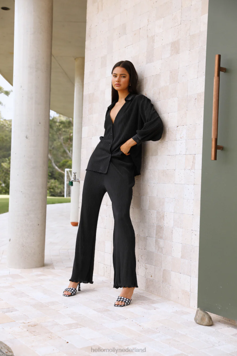 je amusementsbroek zwart Hello Molly T6BF9301 kleding