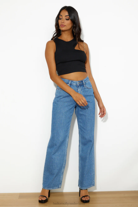 Lee 90\'s mid baggy jeans blauwe heiligen Hello Molly T6BF9757 kleding