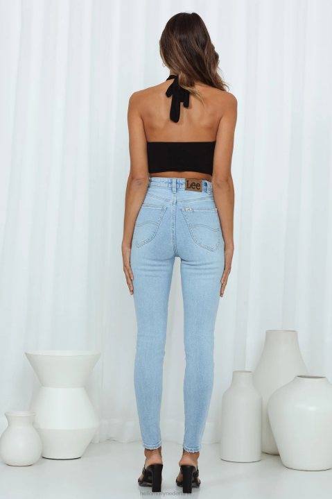 lee high licks crop jeans raken een gevoelige snaar Hello Molly T6BF9775 kleding