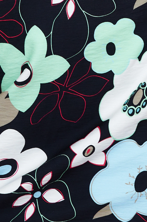 finders keepers foxy minirok zwart retro bloemen Hello Molly T6BF9451 kleding