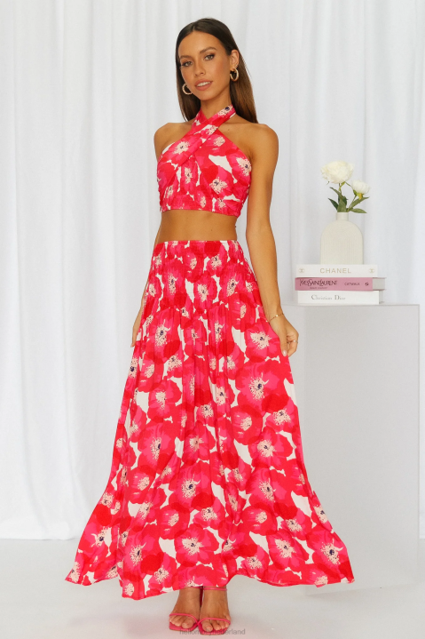 swipe next maxi rok rood Hello Molly T6BF9661 kleding