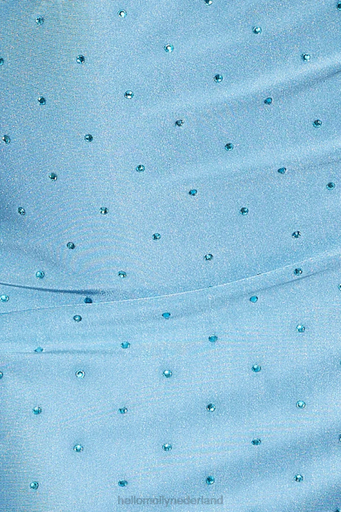 ze heeft de charm midi-rok blauw Hello Molly T6BF9553 kleding