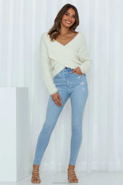 wrangler hi pins skinny jeans solis vervagen Hello Molly T6BF9711 kleding