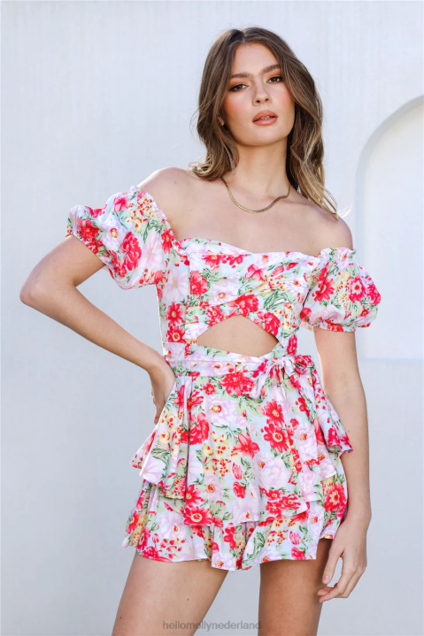 Fresh picking rompertje blauw Hello Molly T6BF7765 kleding