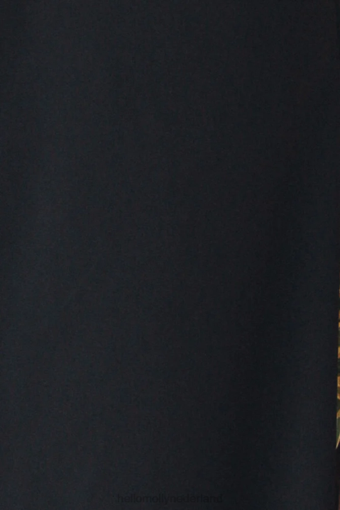 Ik hoop dat je dans jumpsuit zwart Hello Molly T6BF7783 kleding