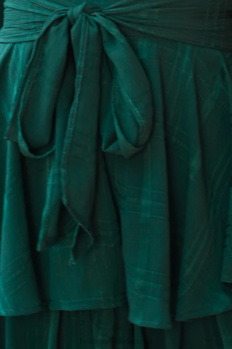 moet wel eenzaam zijn nu rompertje bosgroen Hello Molly T6BF7893 kleding