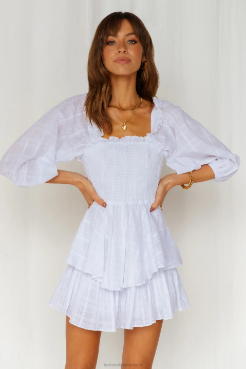 reflect on me romper wit Hello Molly T6BF7835 kleding