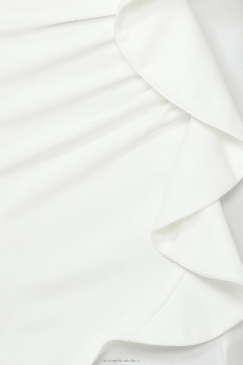 backstage pasjes jurk wit Hello Molly T6BF7321 kleding