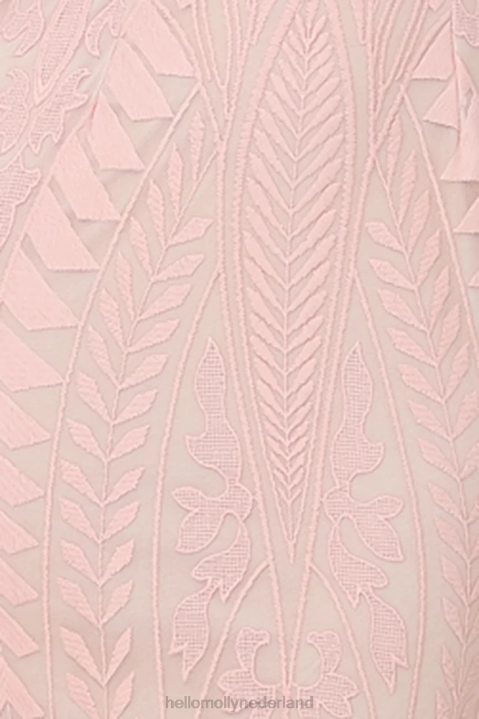 lijst gaat maar door maxi-jurk blush Hello Molly T6BF7681 kleding