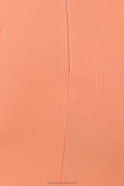 martini\'s op het dak voor twee midi-jurken perzik Hello Molly T6BF7259 kleding