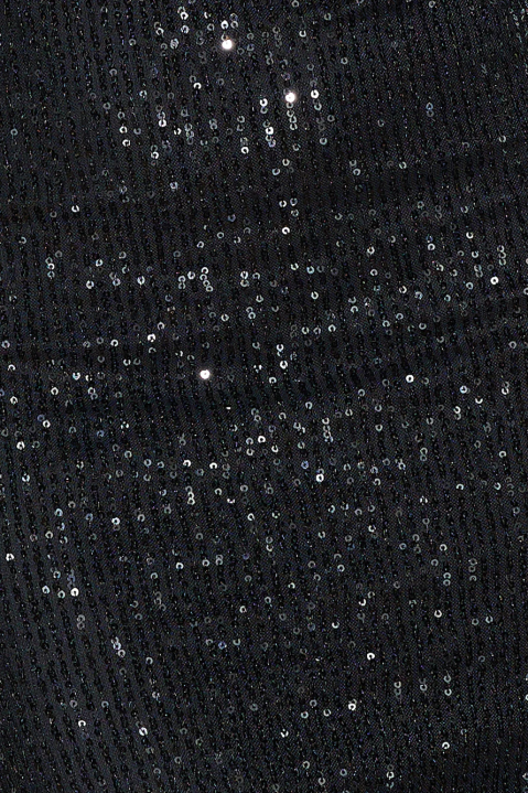 Dazzle midi-jurk met pailletten voor meisjes, zwart Hello Molly T6BF5077 kleding