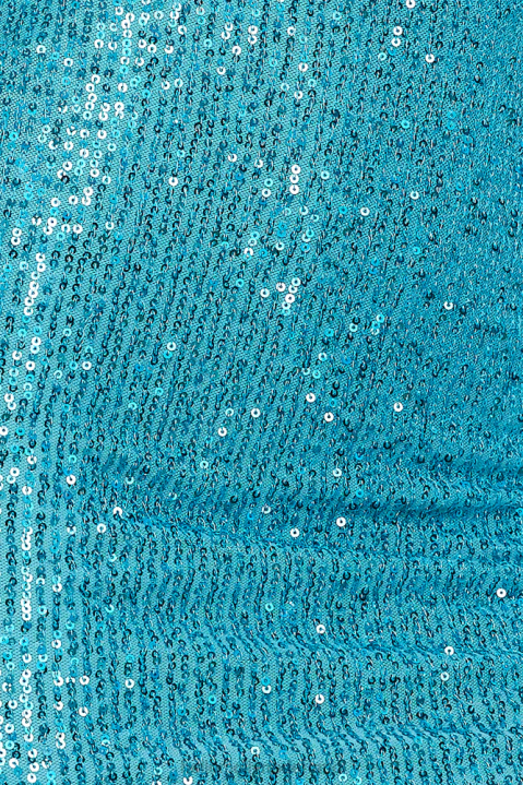 calling party meisjes mini-jurkje met pailletten aqua Hello Molly T6BF3199 kleding