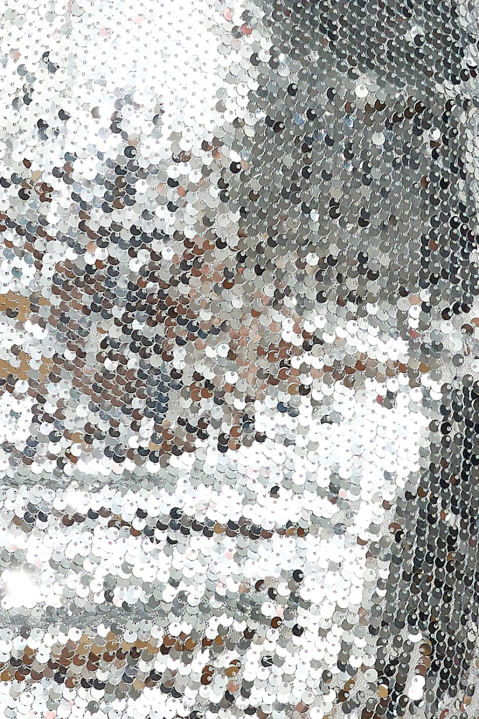 showgirl \'fit mini-jurkje met pailletten zilver Hello Molly T6BF5141 kleding