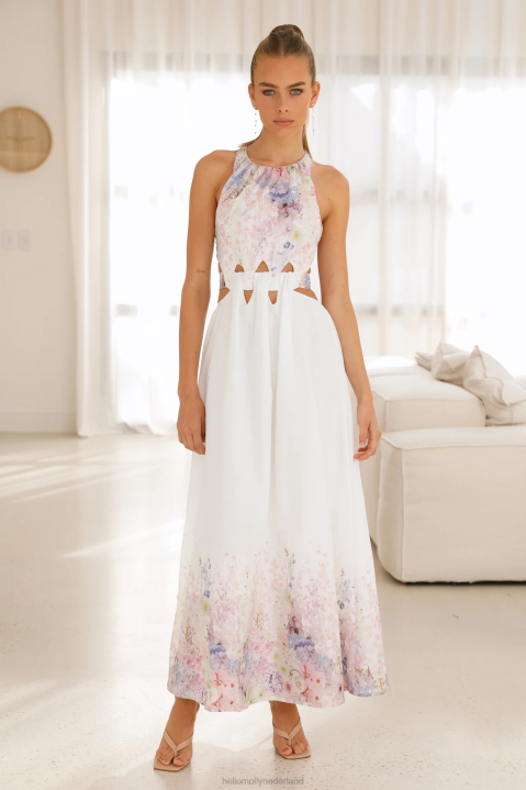 Candy Jar maxi-jurk met bloemen Hello Molly T6BF6403 kleding
