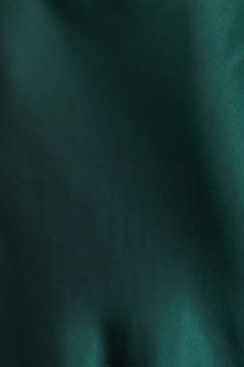 Kissin all night satijnen maxi-jurk blauwgroen Hello Molly T6BF6731 kleding