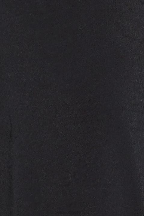 breng de romance satijnen maxi-jurk zwart Hello Molly T6BF5957 kleding