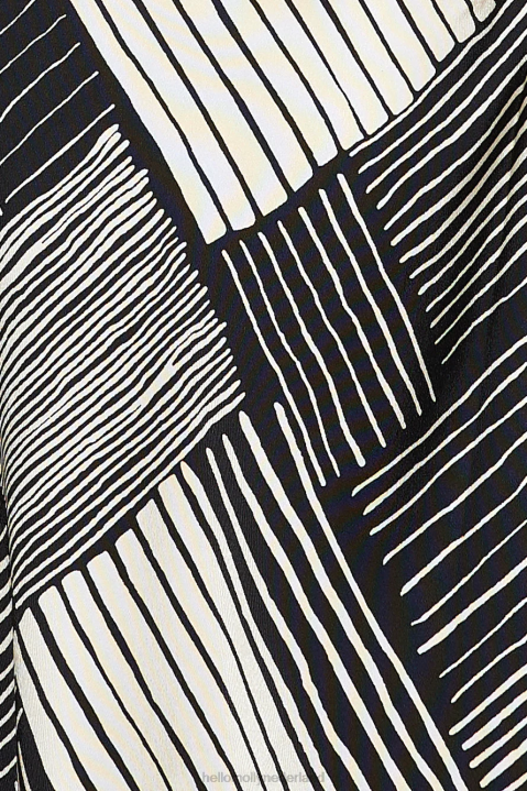 het is een illusie maxi-jurk zwart Hello Molly T6BF5801 kleding