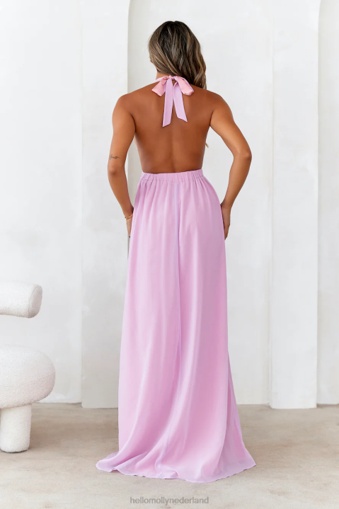 lieve emilia she is glam maxi jurk lila Hello Molly T6BF5883 kleding