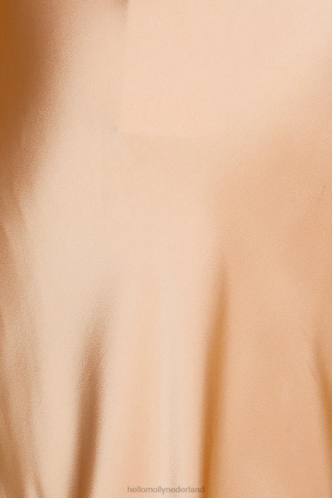 love on the low down maxi-jurk oranje Hello Molly T6BF4095 kleding