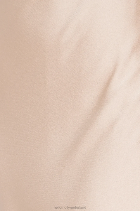 lover of love satijnen maxi-jurk champagne Hello Molly T6BF5569 kleding