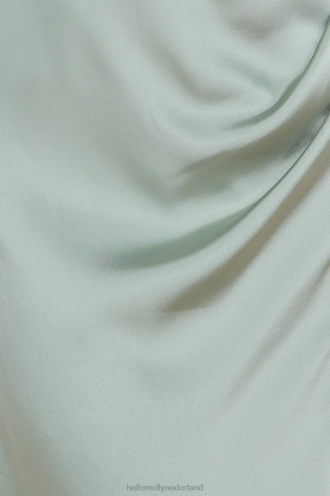 opvallende maxi-jurk voor meisjes salie Hello Molly T6BF6319 kleding