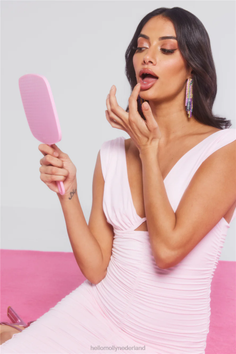 Bring on the night midi-jurk roze Hello Molly T6BF5435 kleding