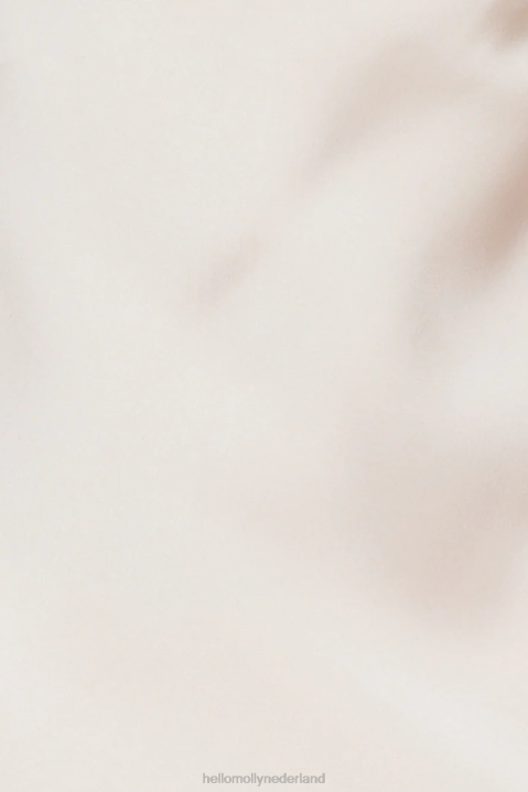 flessen van de beste satijnen midi-jurk champagne Hello Molly T6BF4207 kleding