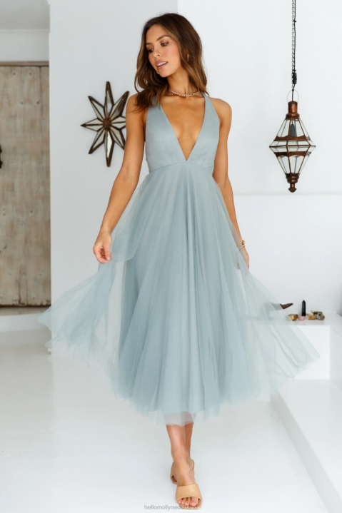 kiss the girl midi-jurk salie Hello Molly T6BF7 kleding