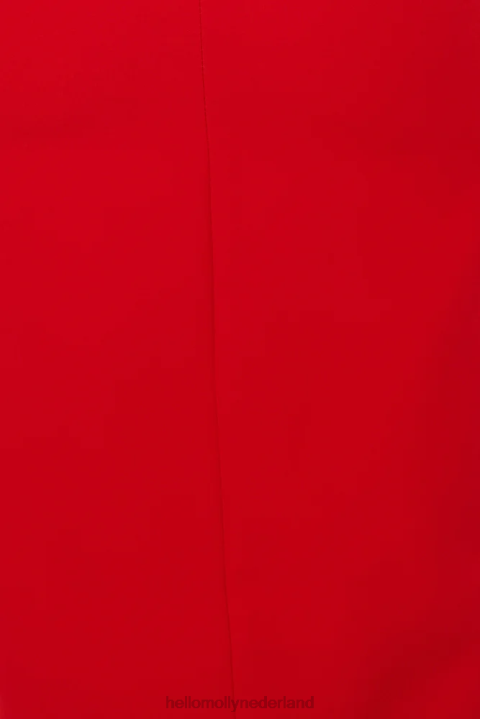 lieve emilia heb de laatste dans midi-jurk rood Hello Molly T6BF3415 kleding