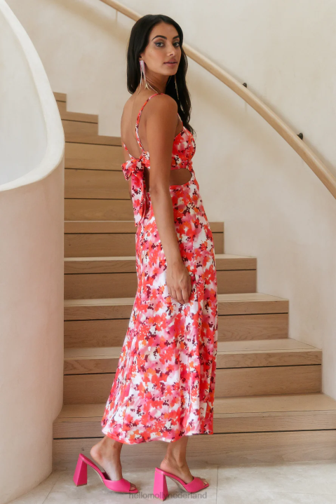 runaway with you midi-jurk met bloemenprint Hello Molly T6BF3723 kleding