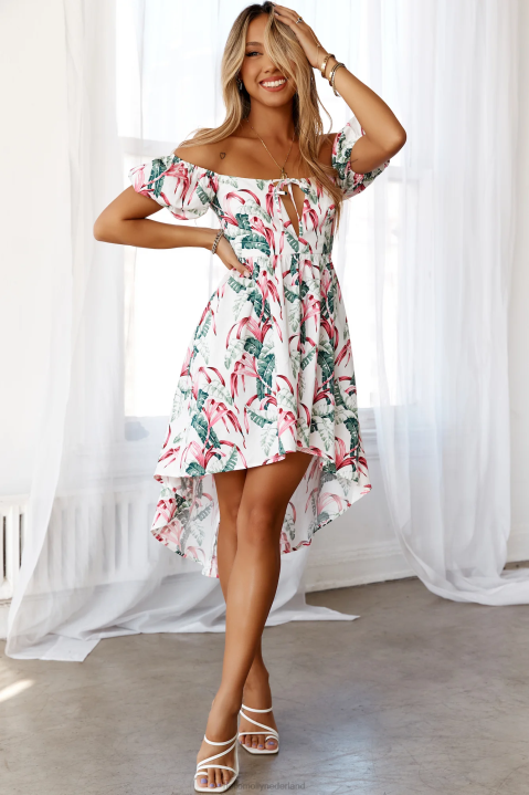 zoet als suiker midi-jurk Hello Molly T6BF4539 kleding