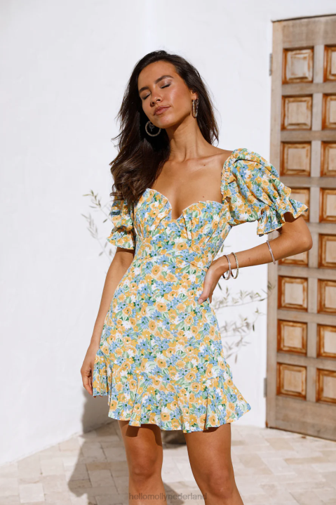 candy box jurkje met bloemen Hello Molly T6BF1103 kleding