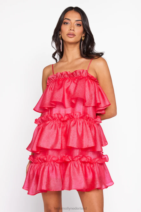 champagnetorens mini-jurkje roze Hello Molly T6BF2891 kleding