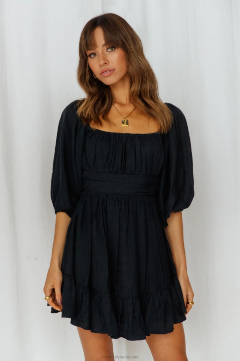 dit is spionagejurk zwart Hello Molly T6BF1269 kleding