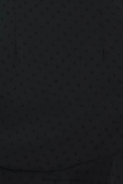 wil voor altijd leven, kleed je zwart Hello Molly T6BF2431 kleding