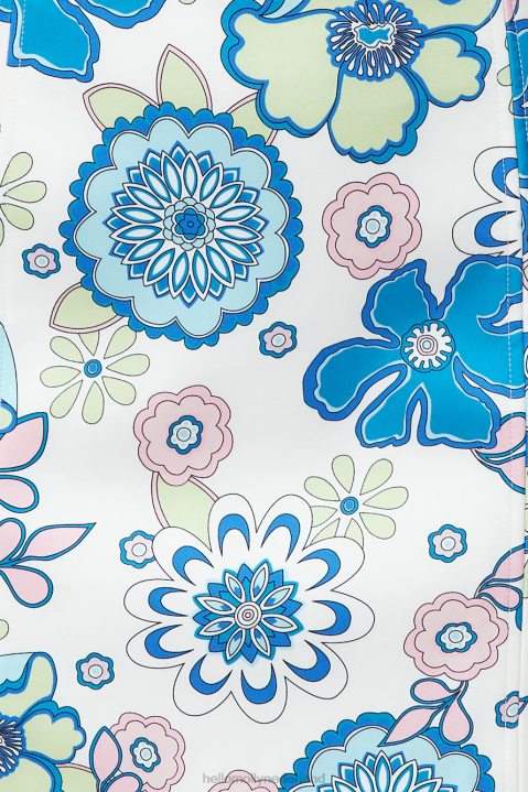 finders keepers blondie crop top pastelblauwe bloemen Hello Molly T6BF8805 kleding