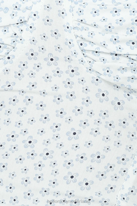 Ik vind het een crop top wit Hello Molly T6BF8023 kleding