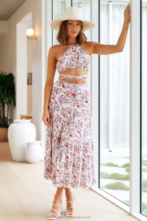 blijf in gewas bloemen Hello Molly T6BF8247 kleding