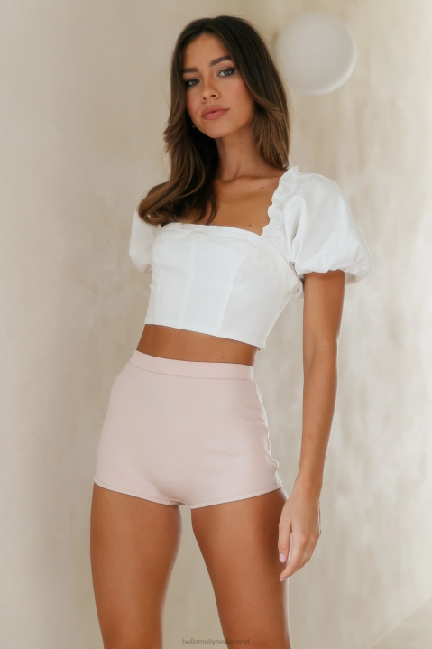 stap terug gewas wit Hello Molly T6BF8407 kleding